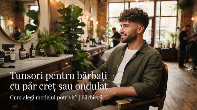 Tunsori pentru bărbați cu păr creț sau ondulat - Ghid complet Bărbierii